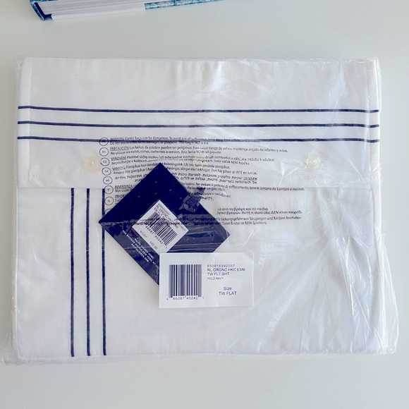 Ralph Lauren Organic flat sheet Twin
